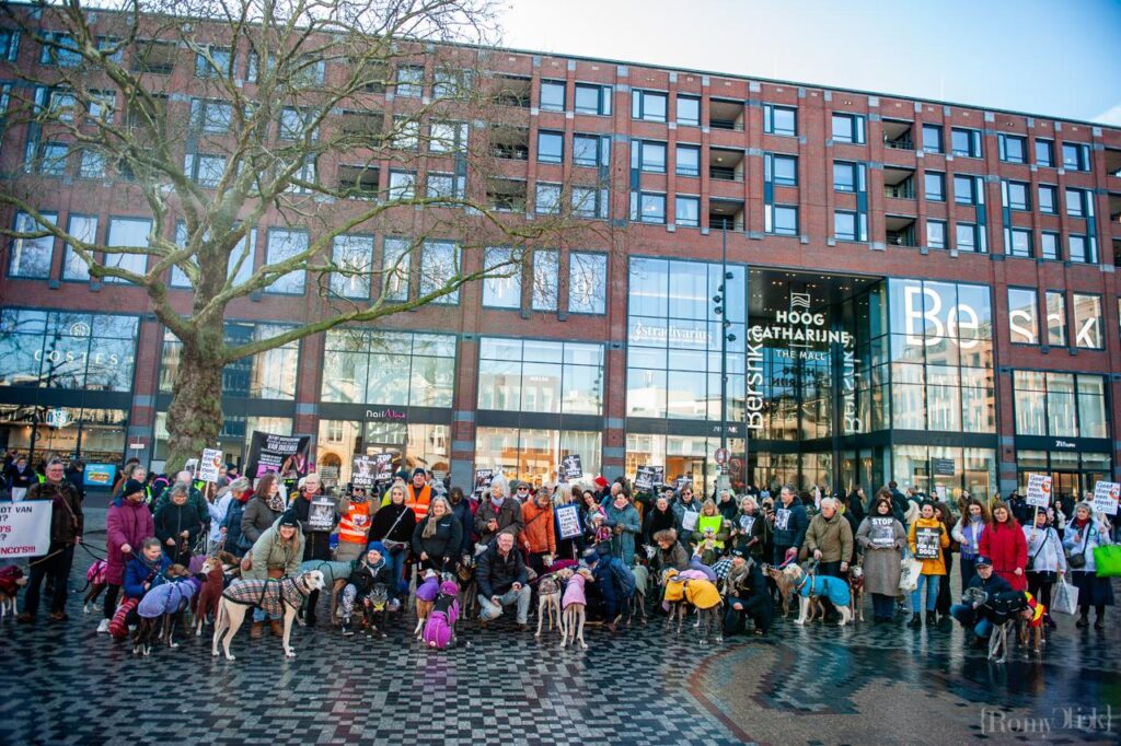 Groepsfoto protest Utrecht |